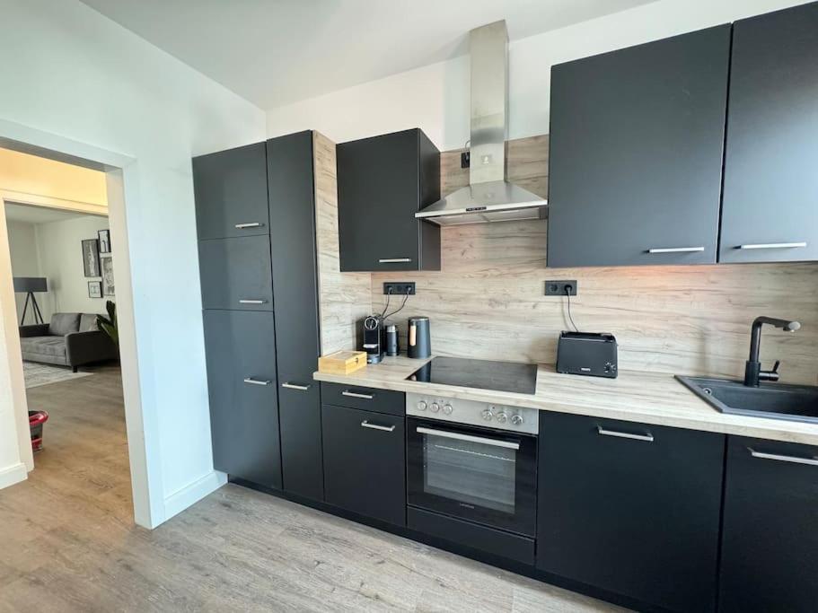 220 Qm Penthouse Wohnung Mit Fahrstuhl - Ohne Spa 曼海姆 外观 照片