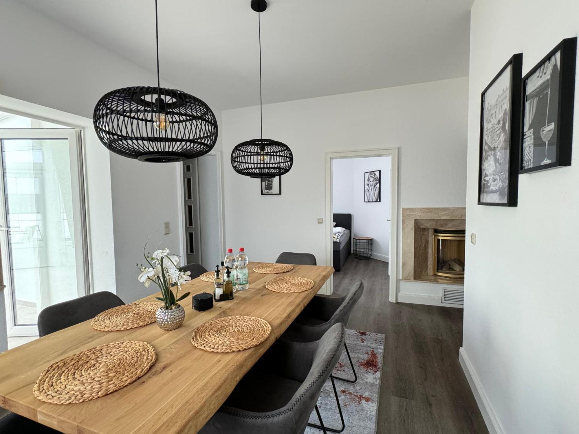 220 Qm Penthouse Wohnung Mit Fahrstuhl - Ohne Spa 曼海姆 外观 照片